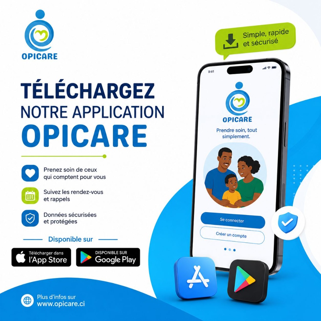 Téléchargez notre application OPICARE